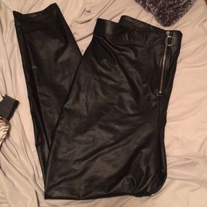 Leather Leggings